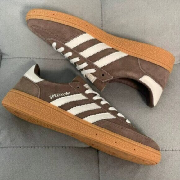 Brown Adidas Handball Spezial - Earth Strata Gum - Picture 1 of 6